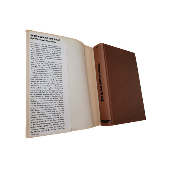 Westward by Rail America's Pioneer Heritage by Willie‎ William Frazier Rae 1973 - Picture 5 of 10